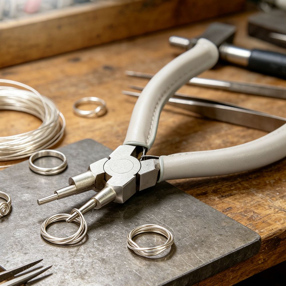 Jewelry Making Process - Alicate de modelagem em seis etapas