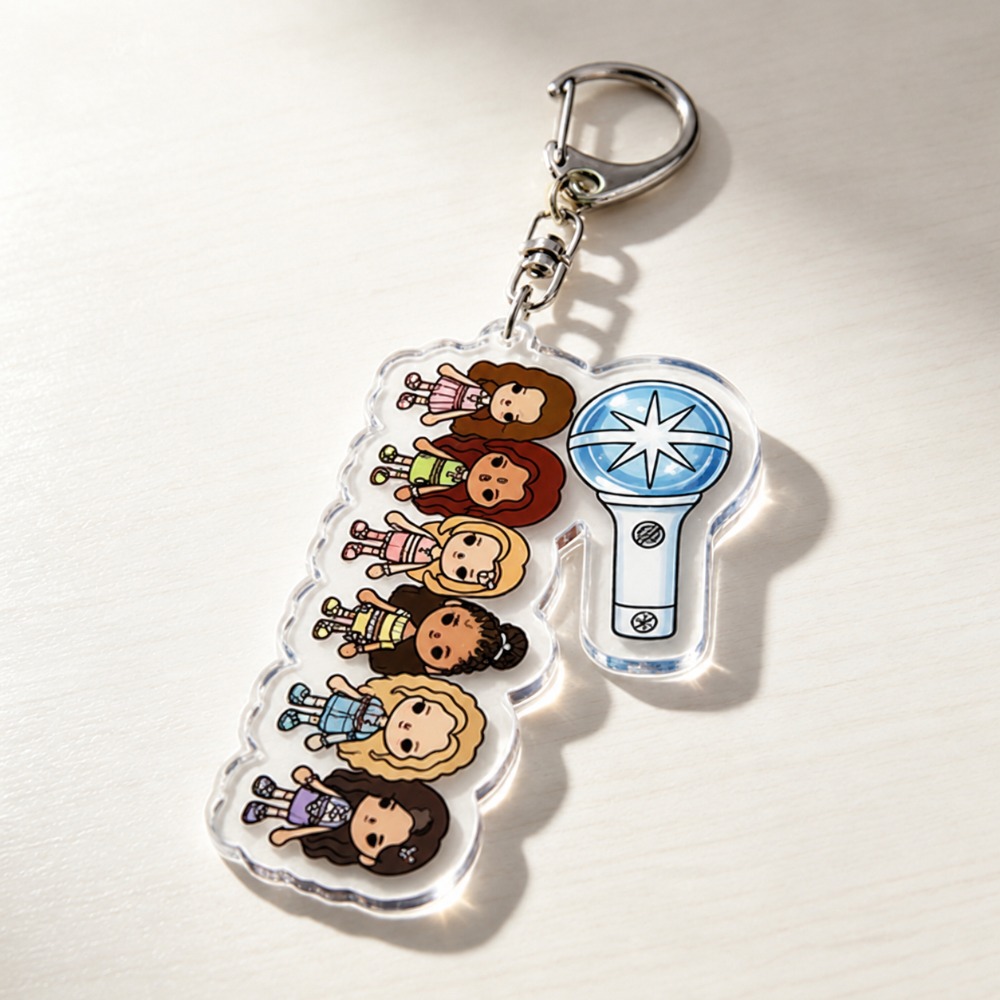 Jewelry Making Hobby - Acessórios de Chaveiro K-pop Katseye, Charms