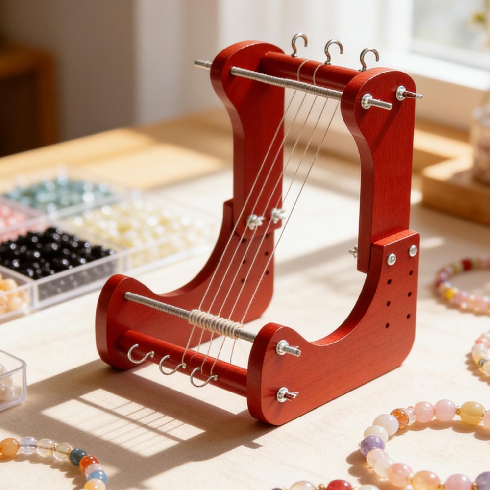Jewelry Making Beads - Kit de Tear de Madeira para
