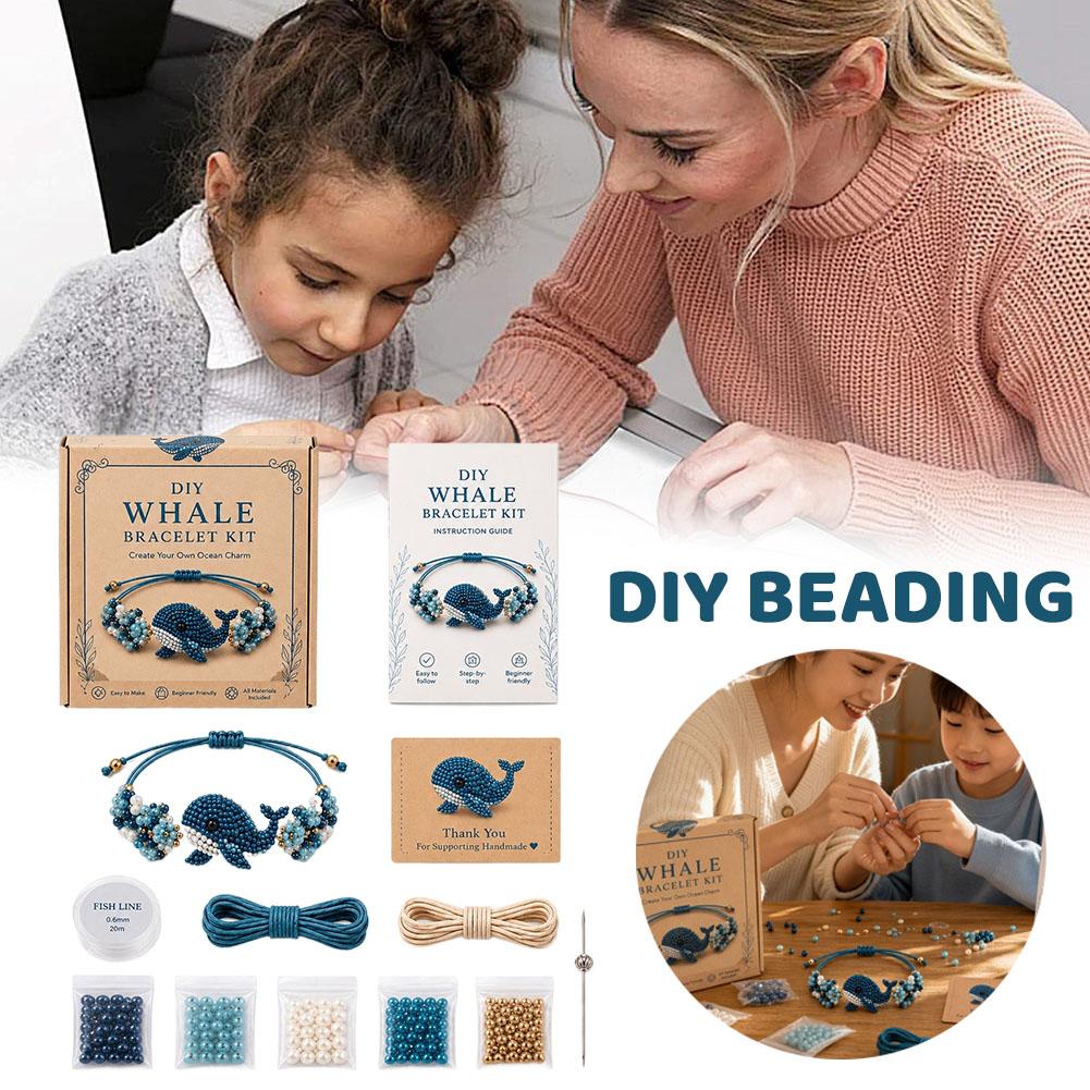 Jewelry Making Beads - Kit DIY para Fazer Pulseiras de