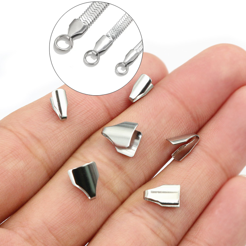 100 peças de aço inoxidável 2- - Jewelry Making Beads avaliação e preço