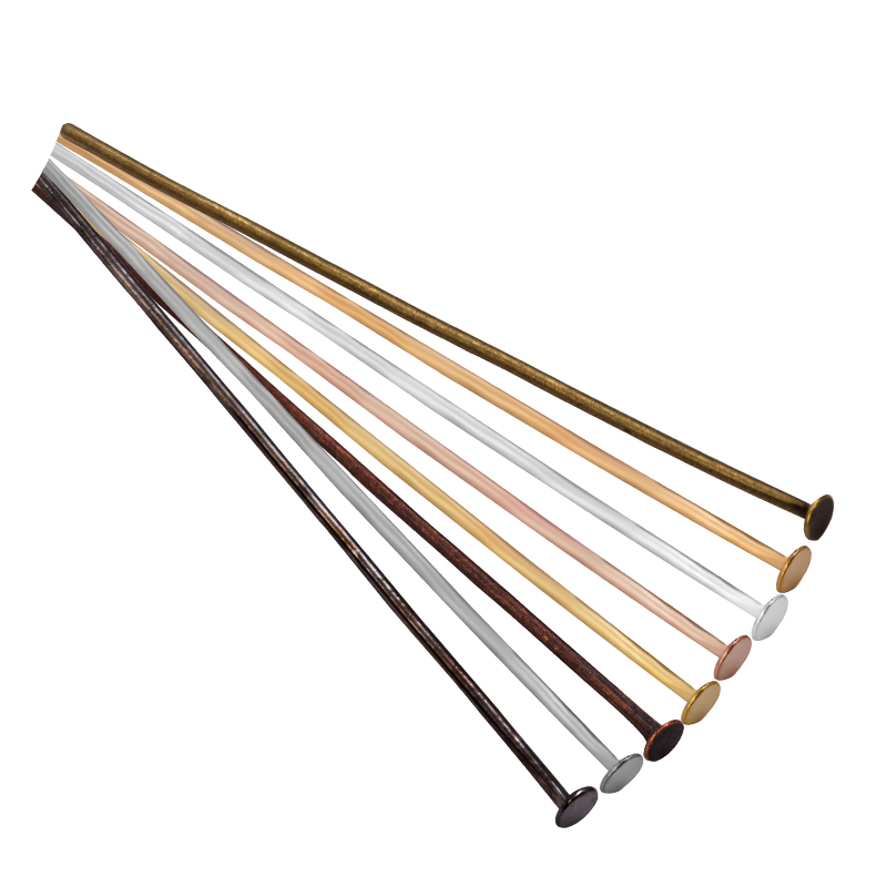 100 peças 0.7mm pinos de cabeç - Jewelry Making Jig avaliação e preço