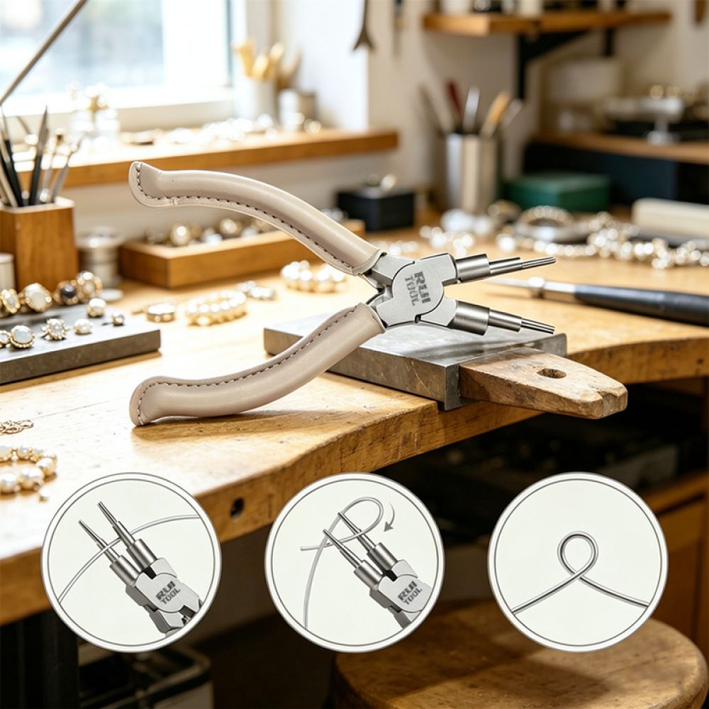 Alicate de modelagem em seis e - Jewelry Making Process avaliação e preço