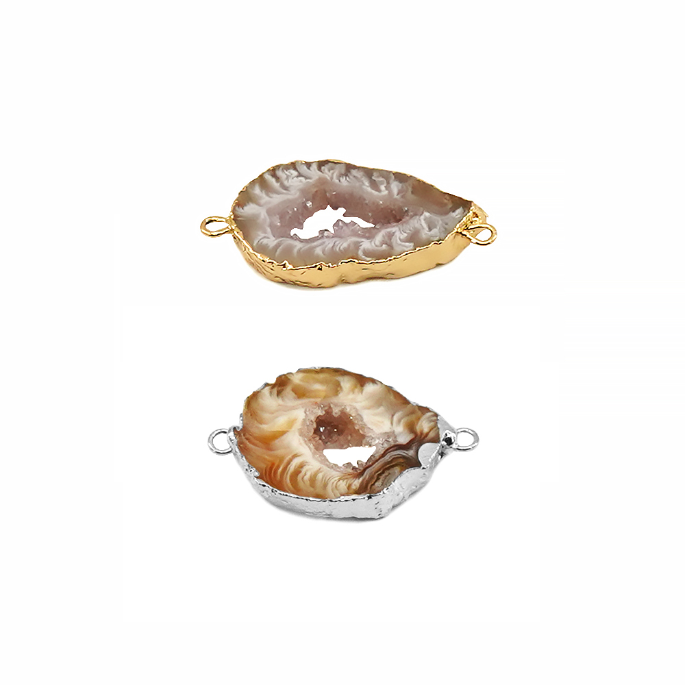 Irregualr ágata natural geode  - Jewelry Making Stones avaliação e preço