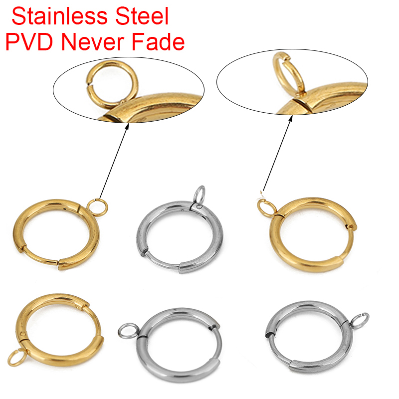 10 pçs pvd nunca desbota brinc - Jewelry Making Thread avaliação e preço