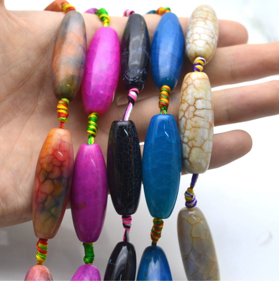 Pedra natural colorido grande  - Jewelry Making Store avaliação e preço