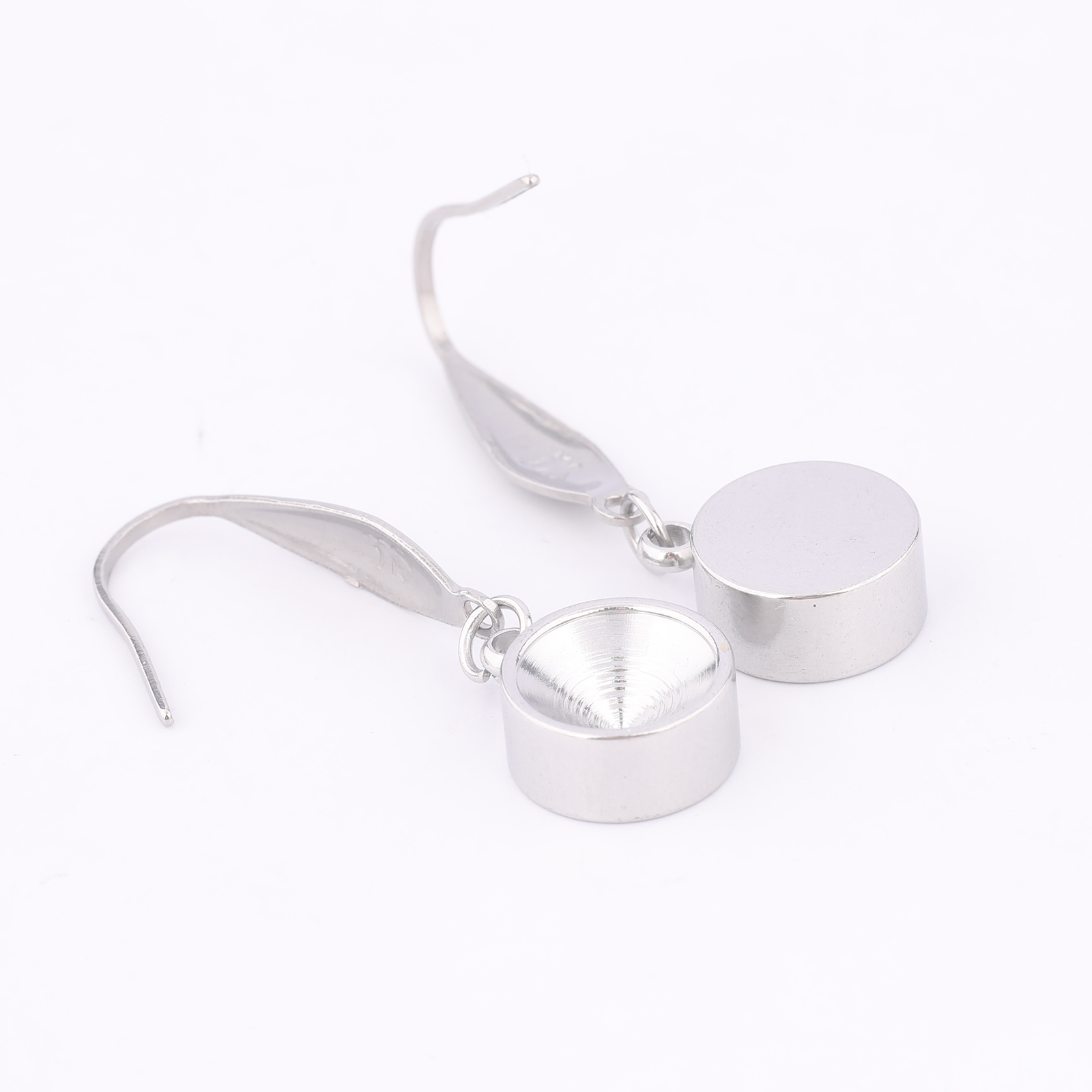 10 pçs de aço inoxidável brinc - Jewelry Making Stones avaliação e preço
