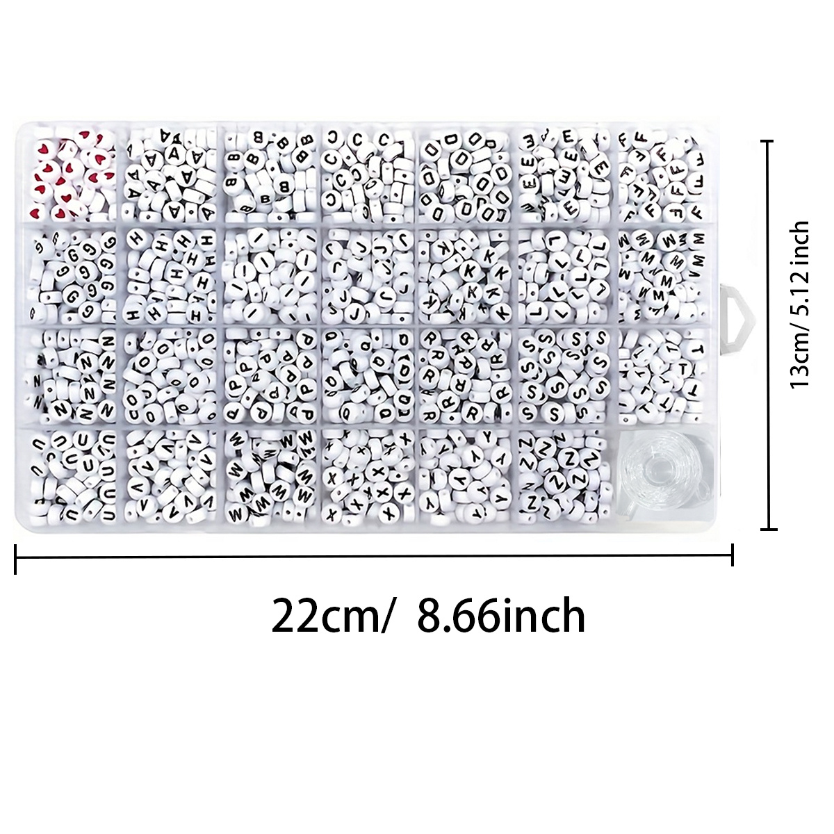 1300 contas de acrílico redond - Jewelry Making Thread avaliação e preço