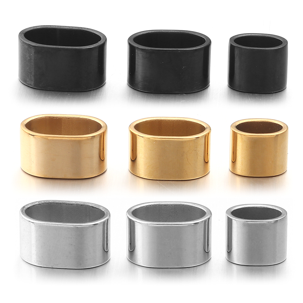 6 pçs plana tubo de aço inoxid - Jewelry Making Beads avaliação e preço