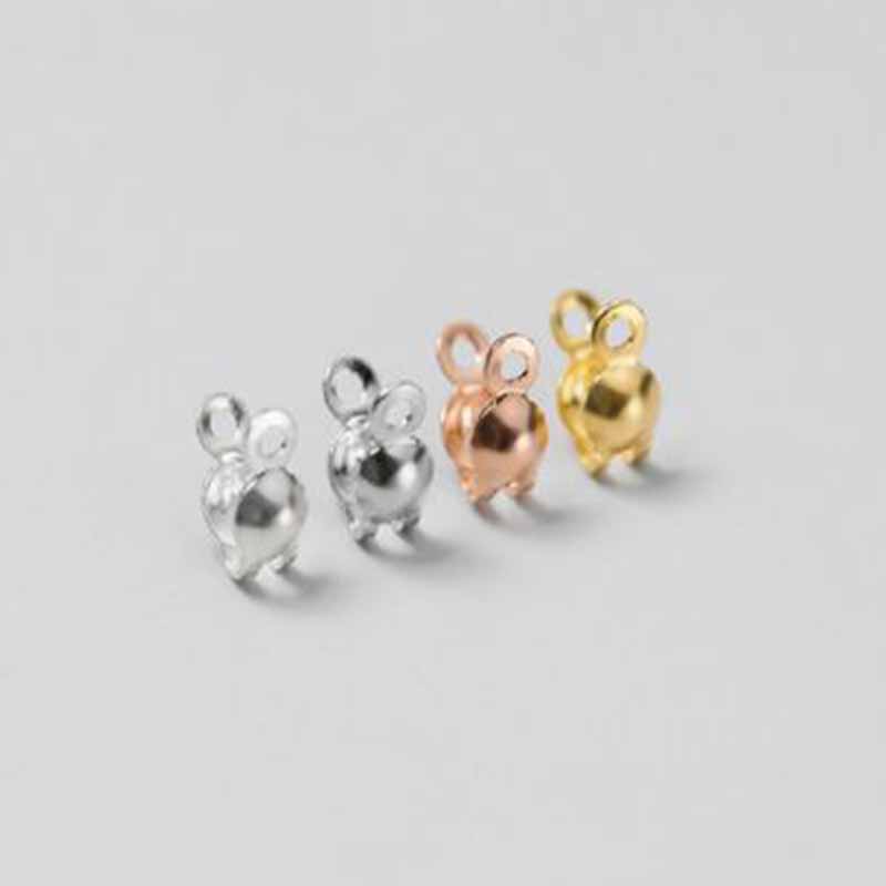 4 peças de Conectores de Crimp - Jewelry Making Beads avaliação e preço