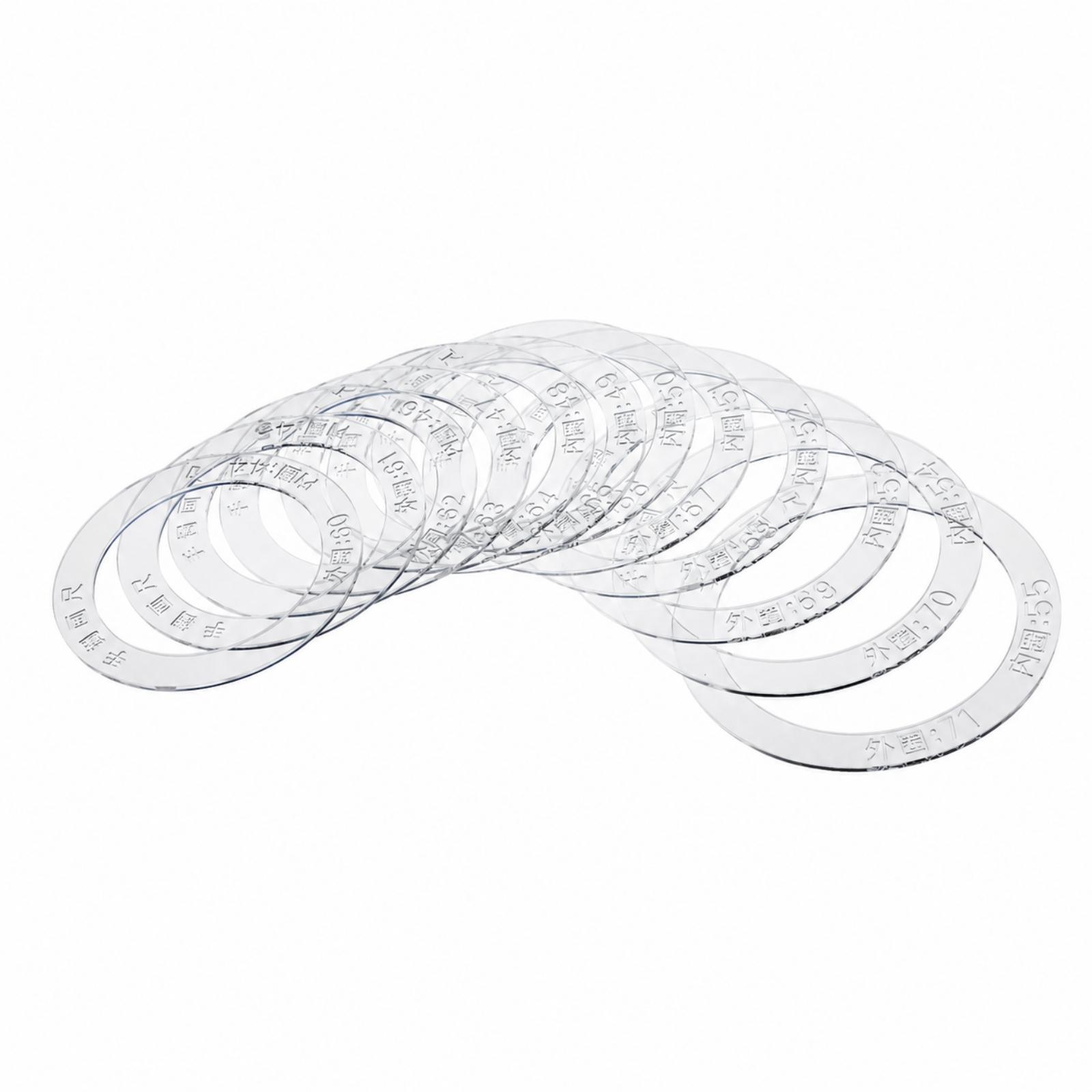 Régua de desenho transparente  - Jewelry Making Drawing avaliação e preço