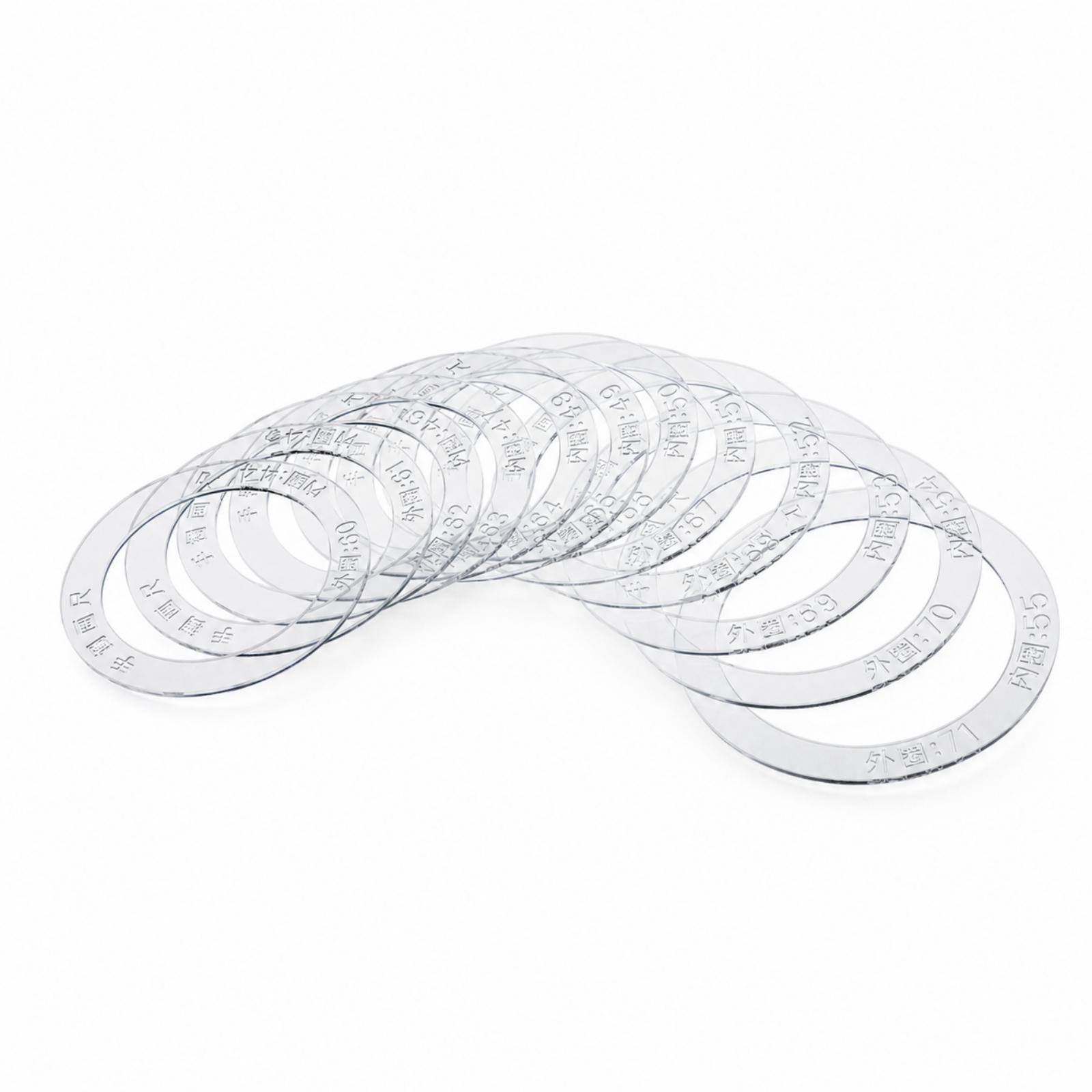 Régua de desenho transparente  - Jewelry Making Drawing avaliação e preço