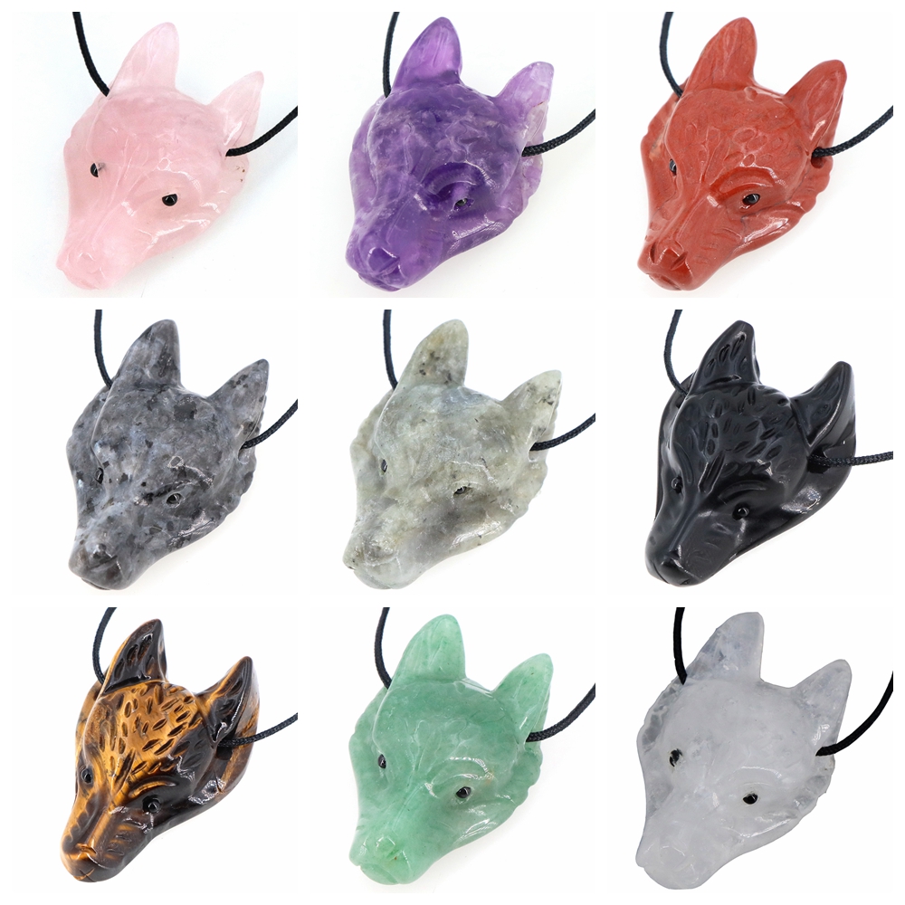 40mm cabeça de lobo pingente d - Jewelry Making Jig avaliação e preço