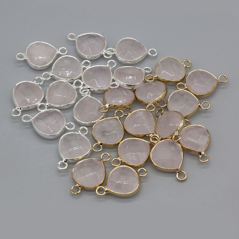2 pçs conectores de pedra natu - Jewelry Making Stones avaliação e preço