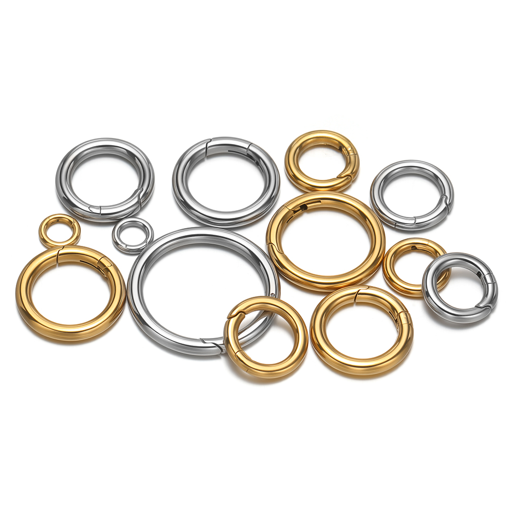 2 pçs/lote fechos de mola redo - Jewelry Making Name avaliação e preço