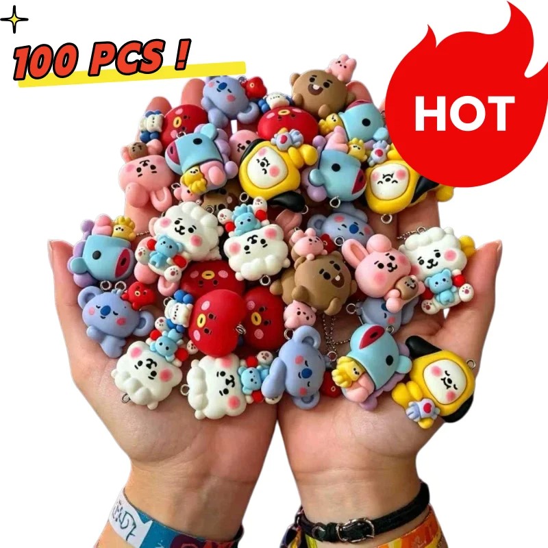 7 peças de pingentes de resina - Jewelry Making Hobby avaliação e preço