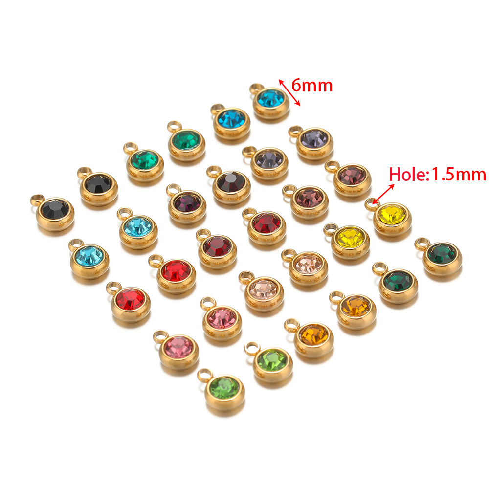20 pçs zircão contas pingentes - Jewelry Making Stones avaliação e preço