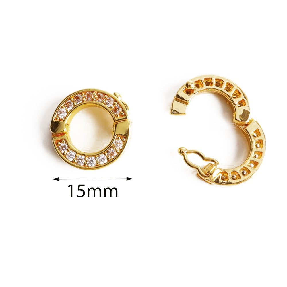 2 peças de argolas em O com ga - Jewelry Making A Ring avaliação e preço