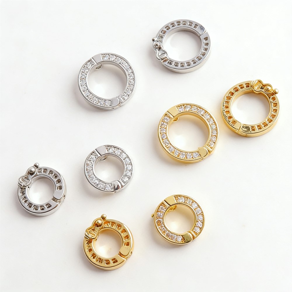 2 peças de argolas em O com ga - Jewelry Making A Ring avaliação e preço