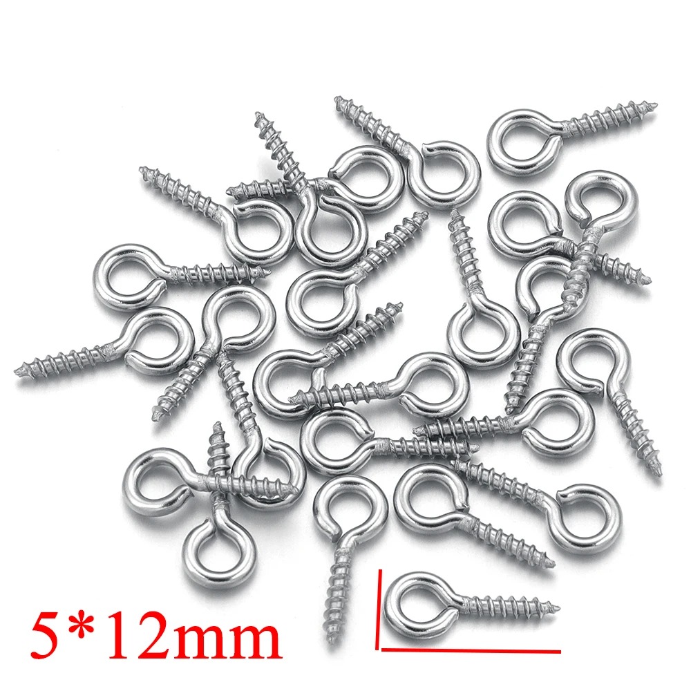 100 pçs/lote mini parafuso olh - Jewelry Making Thread avaliação e preço