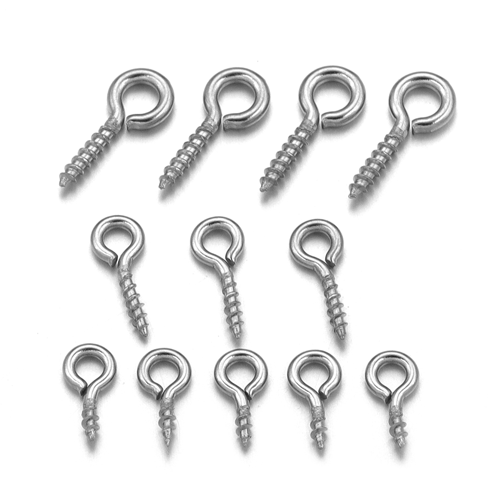 100 pçs/lote mini parafuso olh - Jewelry Making Thread avaliação e preço