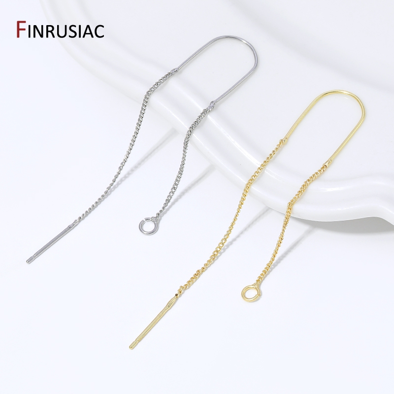 Brincos de Corrente Longa com  - Jewelry Making Thread avaliação e preço