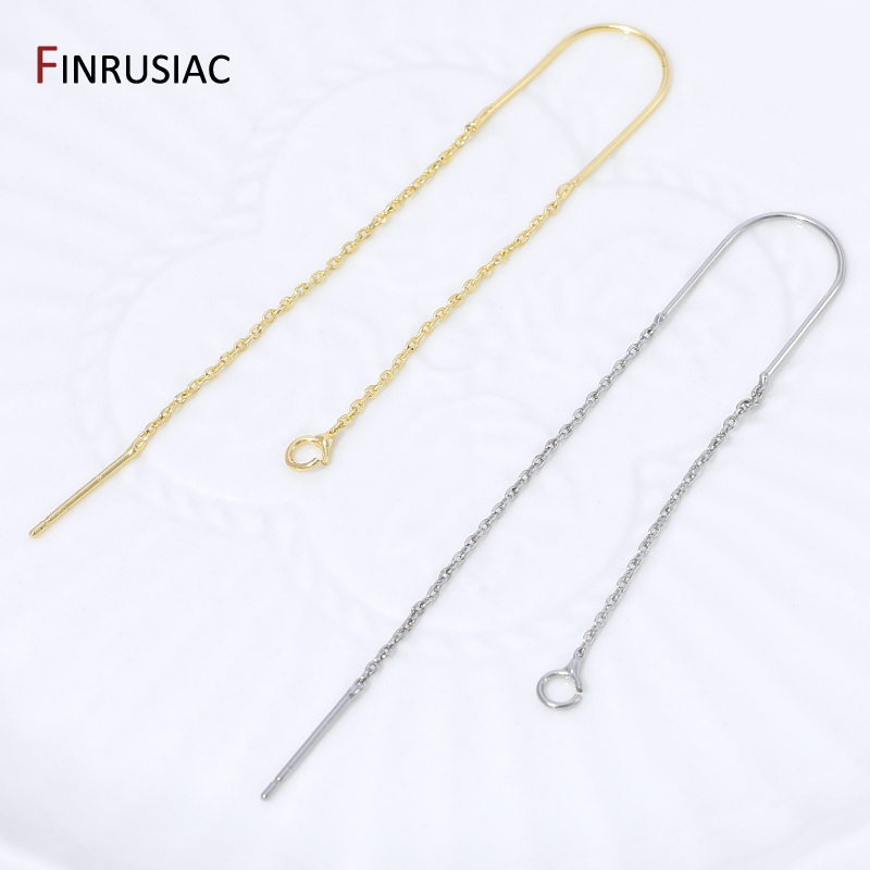 Brincos de Corrente Longa com  - Jewelry Making Thread avaliação e preço