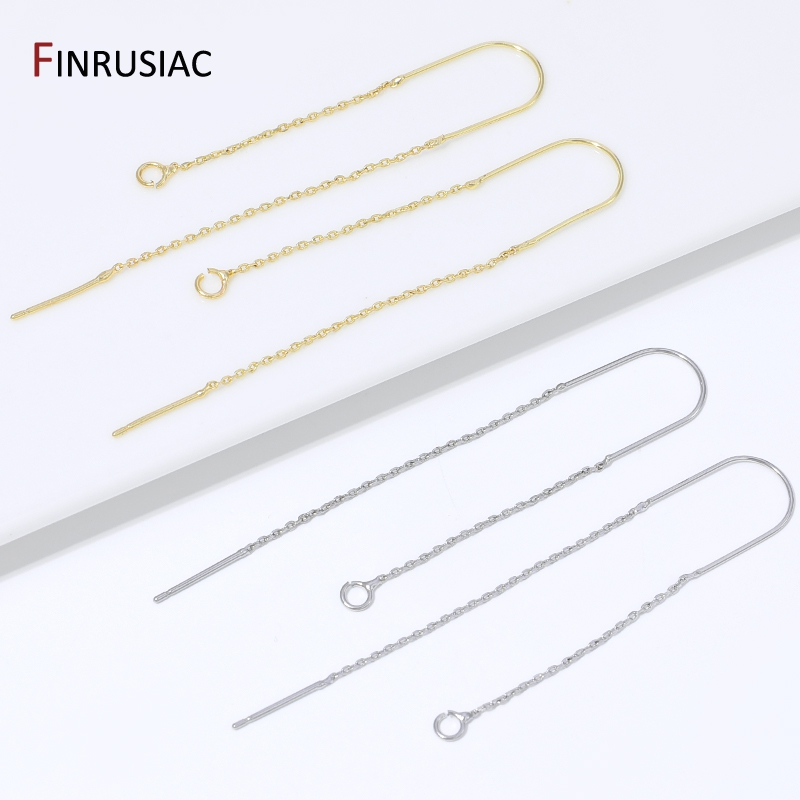 Brincos de Corrente Longa com  - Jewelry Making Thread avaliação e preço