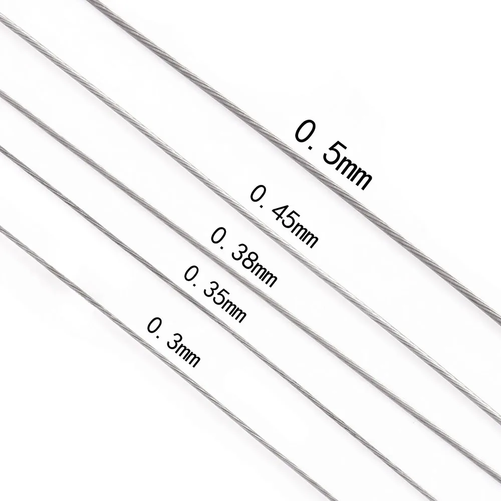 Fio de aço inoxidável de 328 p - Jewelry Making Thread avaliação e preço