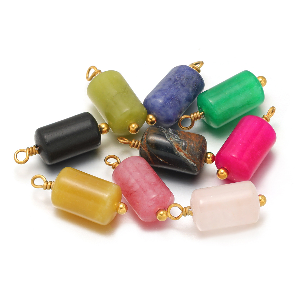 10 pçs de aço inoxidável pedra - Jewelry Making Stones avaliação e preço