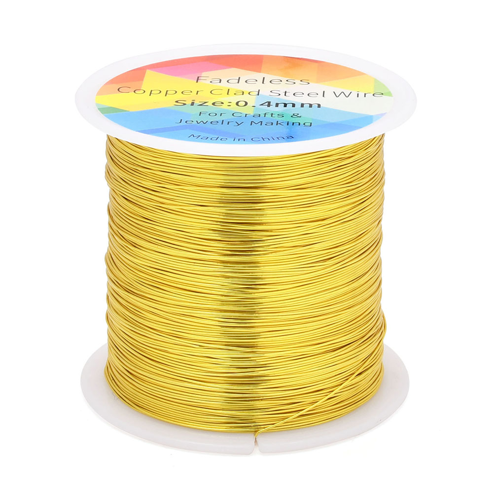 Fio de aço revestido de cobre  - Jewelry Making Thread avaliação e preço