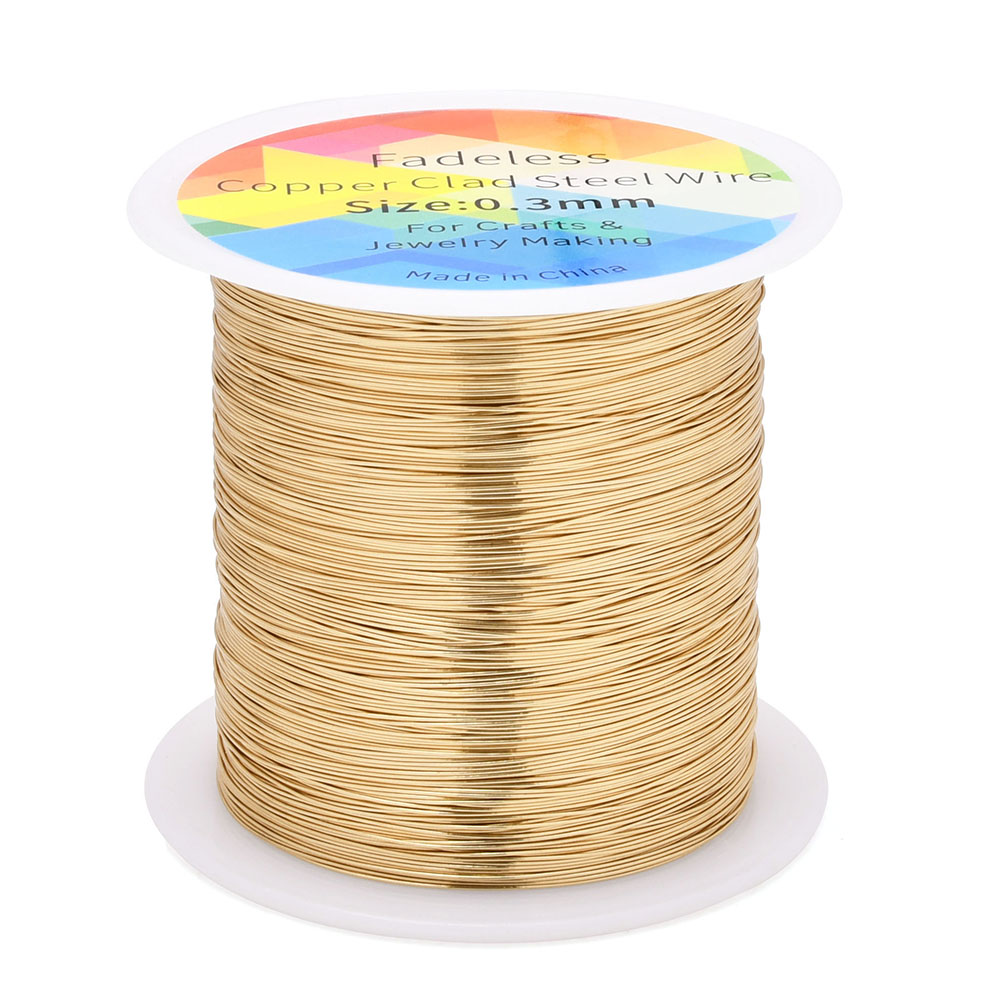 Fio de aço revestido de cobre  - Jewelry Making Thread avaliação e preço
